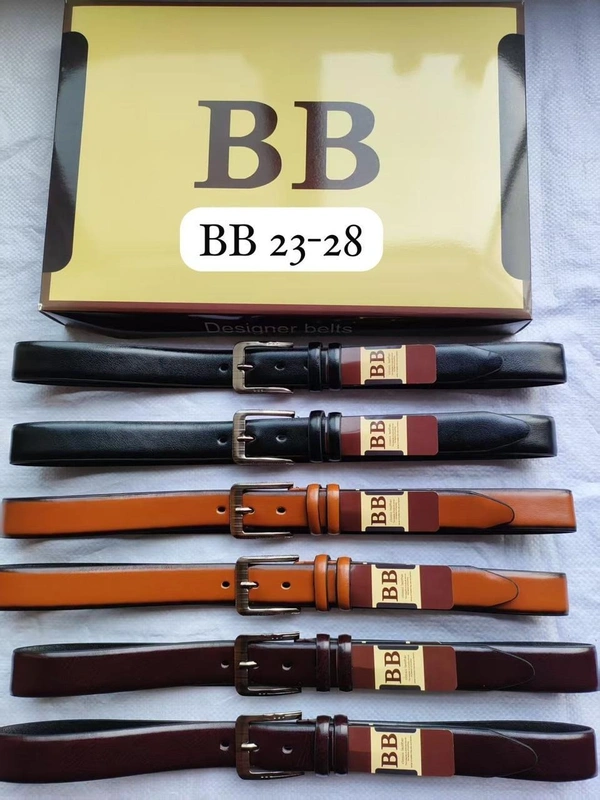 Mens 40Mm  Heavy Quality China Imported  Pu Leather Mix  Color   Kata Buckle  Belt - 40 MM, 12