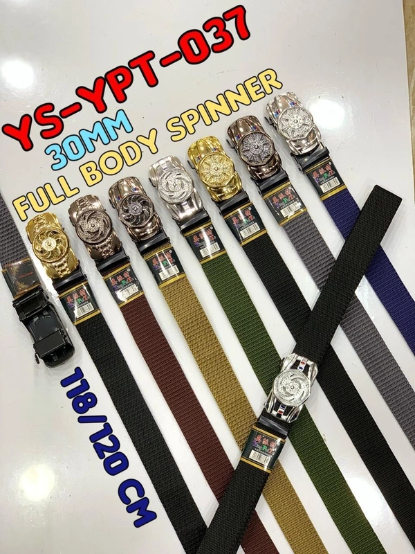 Baby Canvas Nylon Fabric Multi Color Auto Lock Belts - Kids, 12