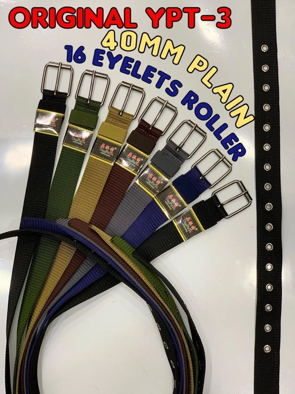 Men'S  Canvas Nylon Fabric  Multi  Color Mix Design Kata Buckle  Belt Size- Length-Over Size-Width-40Mm - 40 MM, 12
