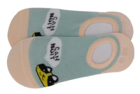 Girls Loafers Socks, No Show Socks Multi Color And Design Size 1-3 Yrs - 1-3 Years, 12