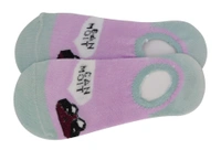Girls Loafers Socks, No Show Socks Multi Color And Design Size 1-3 Yrs - 1-3 Years, 12