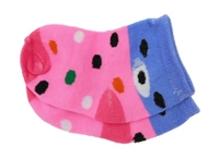 Kids Cotton Socks With Printed Design - Free, 12