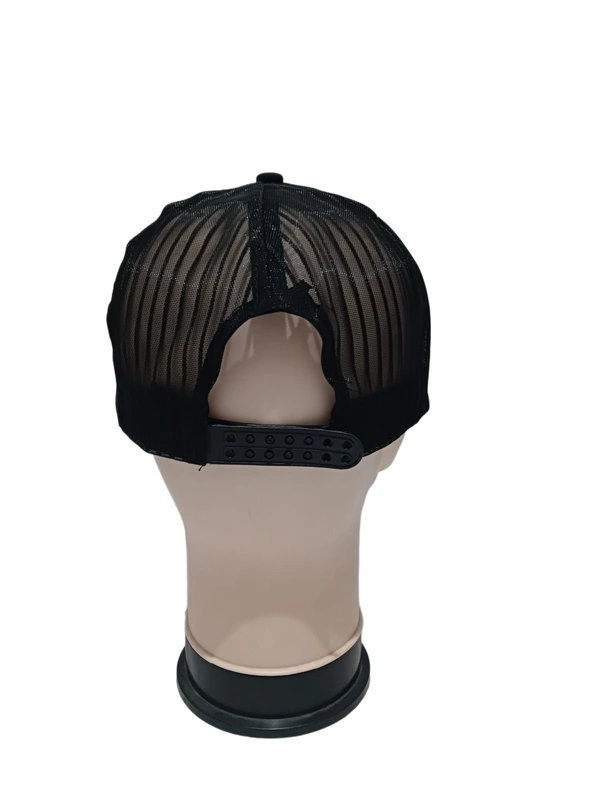 Mens Net Black Color Multi Printed Caps - Free, 6