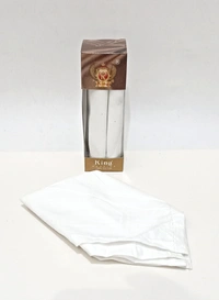 King Cotton Hankies Set Of 6 Boxes, In Each Box 3 Pcs Packing - 18