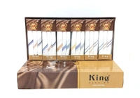 King Cotton Hankies Set Of 6 Boxes, In Each Box 3 Pcs Packing - 18