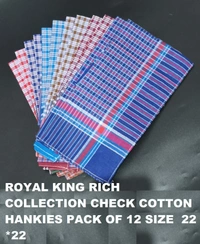Cotton Check Royel King Rich Multi Color Set Ok 12 - 12
