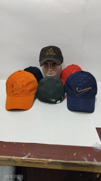 Mens Embrodary Indian Flaxi Fit Material Cap  Color - Mix Color Pack  Fitting - Steel Buckle - Free, 6