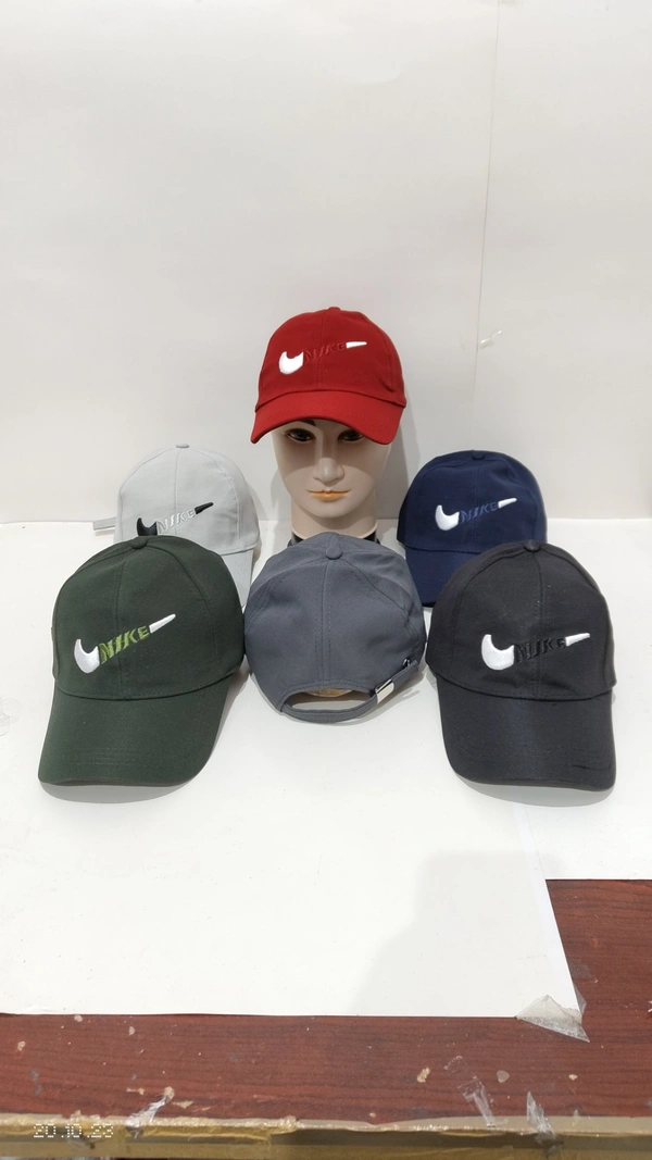 Mens Embrodary Indian Flaxi Fit Material Cap  Color - Mix Color Pack  Fitting - Steel Buckle - Free, 6