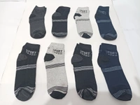 Mens & Women Mid Anklet Socks, Mix Color Pack (Set Of 12 Pcs In One Box) - Free, 12