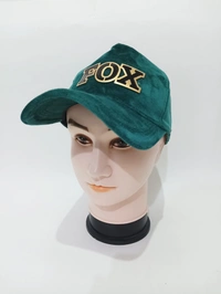 Mens China Imported Embrodry Design Velvet  Caps Color -Mix  Color Pack Fitting - Buckle - Free, 6