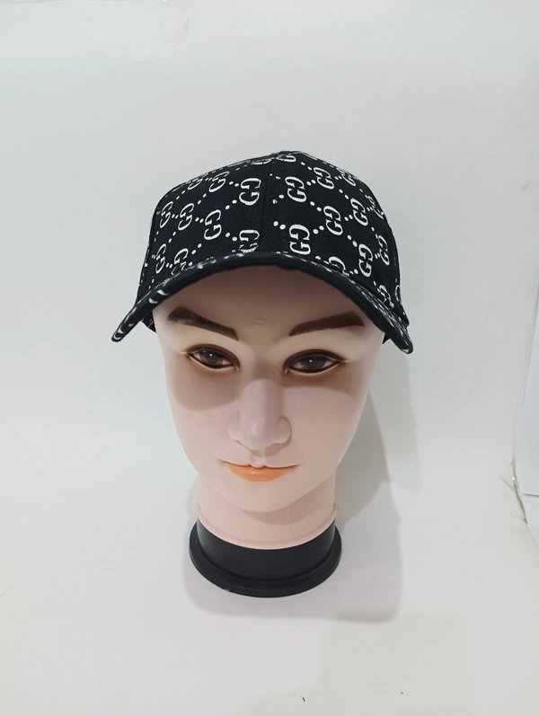 Mens Mix Printed Design Cotton  Caps Color - Black Printed Color Pack Fitting - Buckle - Free, 6