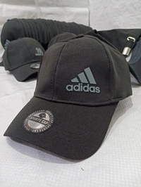 Mens Indian Flaxi Fit Rubber Printed Logo Caps Color - Black Color Pack Fitting - Buckle - Free, 6