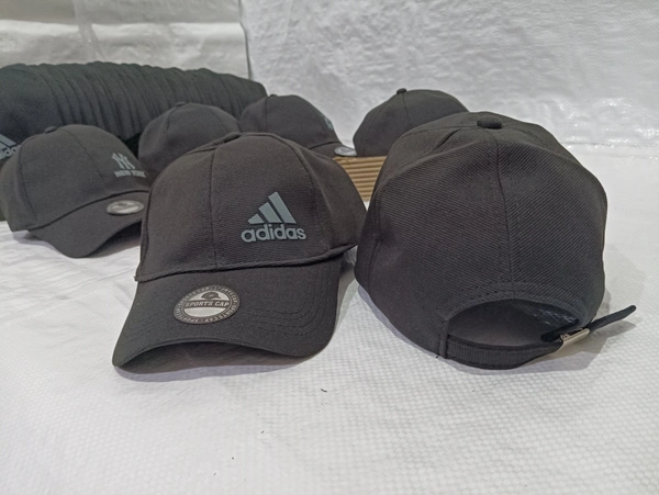 Mens Indian Flaxi Fit Rubber Printed Logo Caps Color - Black Color Pack Fitting - Buckle - Free, 6