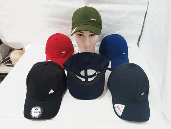 Mens Mix Color Flaxifit Cap With Metal Logo - Free, 6