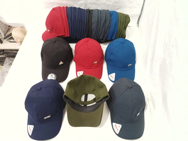Mens Mix Color Flaxifit Cap With Metal Logo - Free, 6