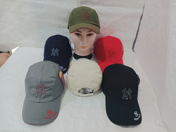 Mens Cotton Embrodary Logo Cap Color - Mix Color Cap Fitting Velcro - Free, 6