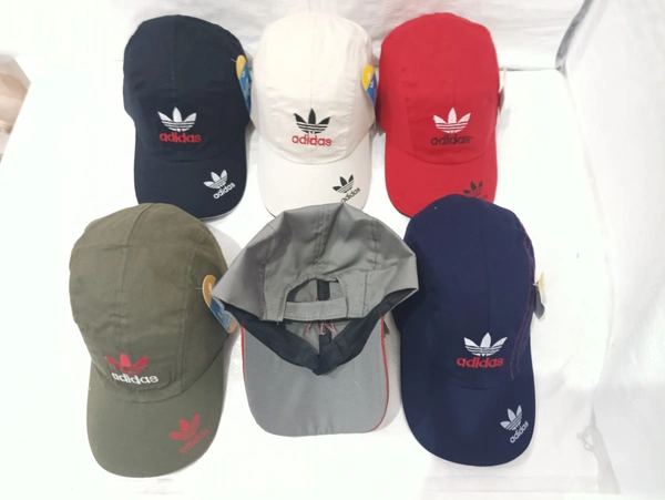 Mens Cotton Embrodary Logo Cap Color - Mix Color Cap Fitting Velcro - Free, 6