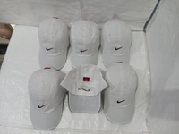 Mens Cotton Embrodary Logo Cap Color - White Color Cap Fitting  Velcro - Free, 6