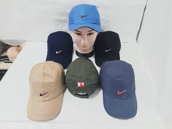 Mens Cotton Embrodary Logo Cap Color - Mix Color Cap Fitting Velcro - Free, 6