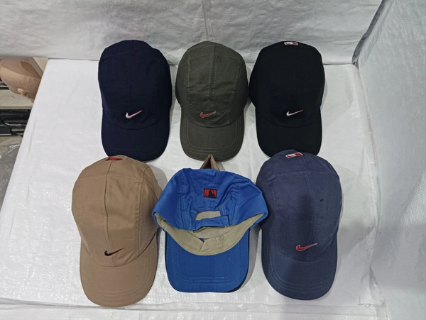 Mens Cotton Embrodary Logo Cap Color - Mix Color Cap Fitting Velcro - Free, 6