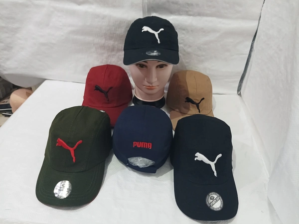 Mens Cotton Embrodary Logo Cap Color - Mix Color Cap Fitting Velcro - Free, 6