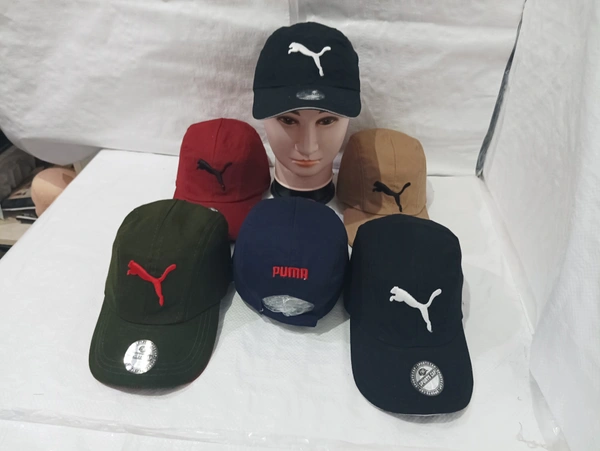 Mens Cotton Embrodary Logo Cap Color - Mix Color Cap Fitting Velcro - Free, 6