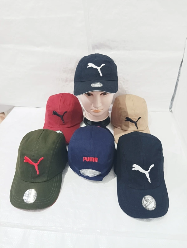 Mens Cotton Embrodary Logo Cap Color - Mix Color Cap Fitting Velcro - Free, 6