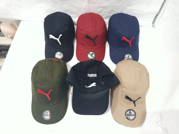 Mens Cotton Embrodary Logo Cap Color - Mix Color Cap Fitting Velcro - Free, 6