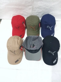 Mens Cotton Embrodary Logo Cap Color - Mix Color Cap Fitting  Velcro - Free, 6