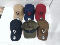 Mens Cotton Embrodary Logo Cap Color - Mix Color Cap Fitting Velcro - Free, 6
