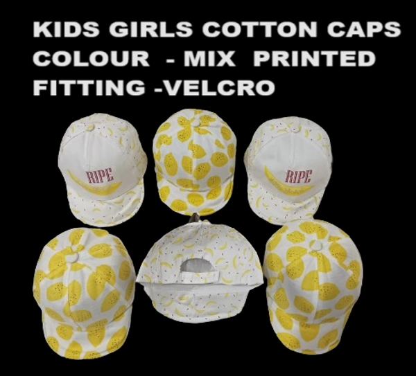 Kid Casual Cotton Cap For Kids Free Size Comfortable Stylish Caps - Small, 6