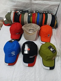 Mens Embrodary Parashute  Material Cap  Color - Mix Color Pack  Fitting - Steel Buckle - Free, 6