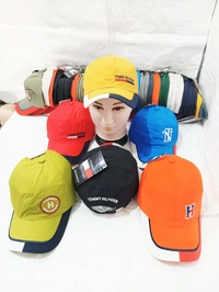 Mens Embrodary Parashute  Material Cap  Color - Mix Color Pack  Fitting - Steel Buckle - Free, 6