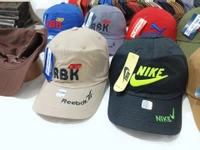 Mens Embrodary Pure Cotton  Material Cap  Color -Mix Colour  Pack  Fitting - Steel Buckle - Free, 6
