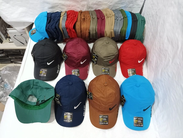 Mens Embrodary Parashute  Material Cap  Color - Mix Color Pack  Fitting - Steel Buckle - Free, 6