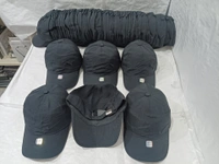 Mens Embrodary Parashute  Material Cap  Color - Black Color Pack  Fitting - Steel Buckle - Free, 6
