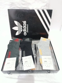 Mens & Women Mid Anklet Socks, Mix Color Pack (Set Of 12 Pcs In One Box) - Free, 12