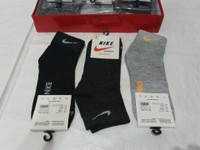 Mens & Women Mid Anklet Socks, Mix Color Pack (Set Of 12 Pcs In One Box) - Free, 12