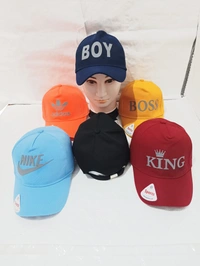 Mens Indian Flaxi Fit Rubber Print Cap Color - Mix Color Pack Fitting - Steel Buckle - Free, 6