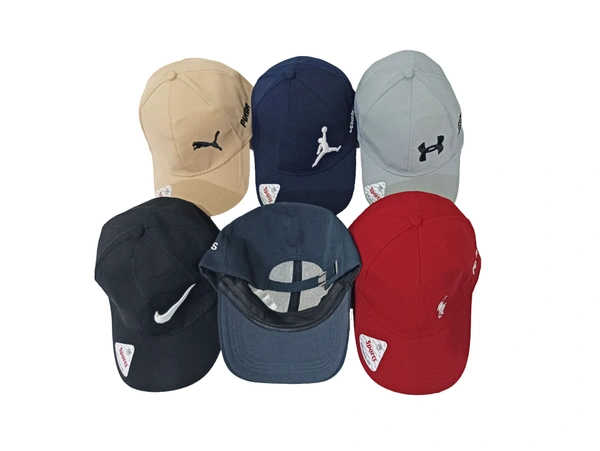 Mens Flaxifit  Embrodary Logo Cap Color - Mix Color Cap Fitting Velcro - Free, 6