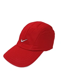 Mens Cotton Embrodary Logo Cap Color - Red Color Cap Fitting Velcro - Free, 6