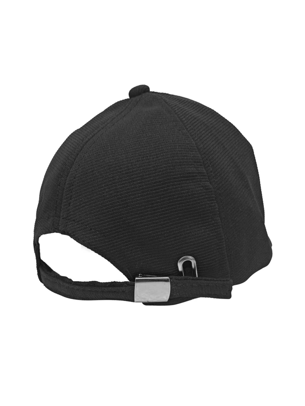 Mens Indian Flaxi Fit Rubber Printed   Logo Caps Color - Black Color Pack Fitting - Buckle - Free, 6