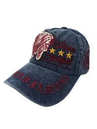 Mens Cotton China Imported Printed Cap Color - Mix Color Pack & Multi Print Fitting - Metal Buckle - Free, 6