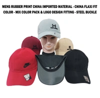 Mens Rubber Print China Imported Material - China Flaxi Fit  Color - Mix Color Pack & Logo Design Fitting - Steel Buckle - Free, 6