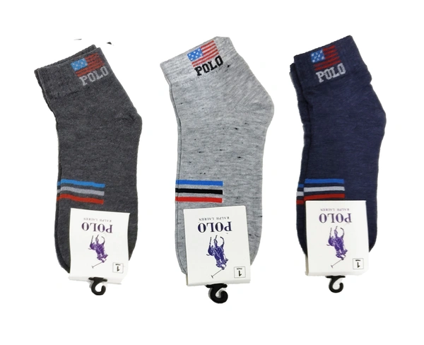 Mens Cotton Branded Socks Pack Of 12 Pair - Free, 12