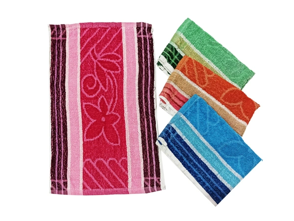 BIJKART 18 in x 12 in Hand Towels 12 Pieces with Assorted Colors - 12/18, 12