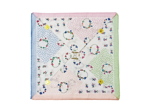 Cotton Multi Color  Multi  Prints  Colorful  Hankies - 12