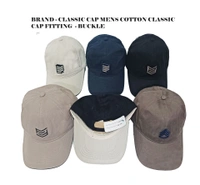 Brand - Classic Cap Mens Cotton Classic Cap Fitting  - Buckle - Free, 6