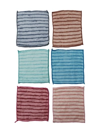 BIJKART  KIDS COTTON MULTI COLOR MULTI DESIGNS SET OF 12 - 10/10, 12