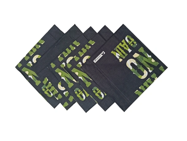 BIJKART  MENS COTTON MULTI COLOR MULTI  PRINT TOWEL   - FREE SIZE, 12